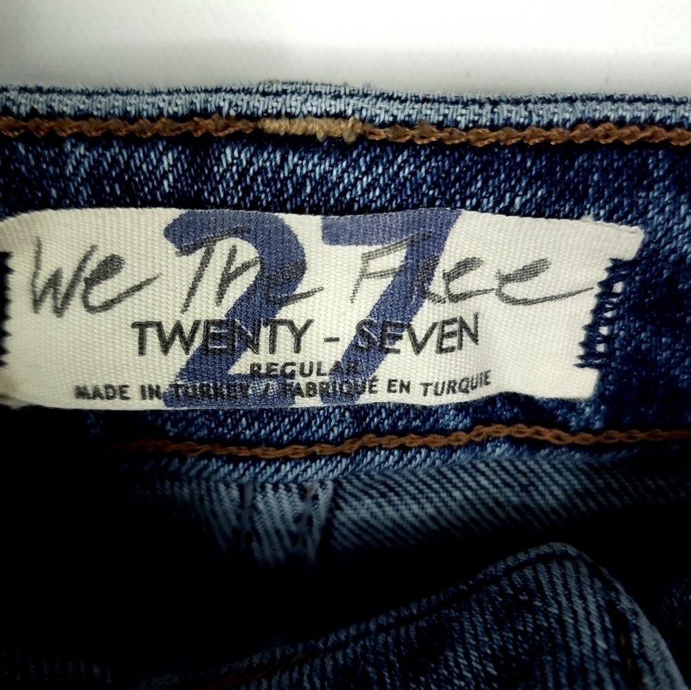 We the free cuffed distressed jean size 27 - Picture 4 of 7